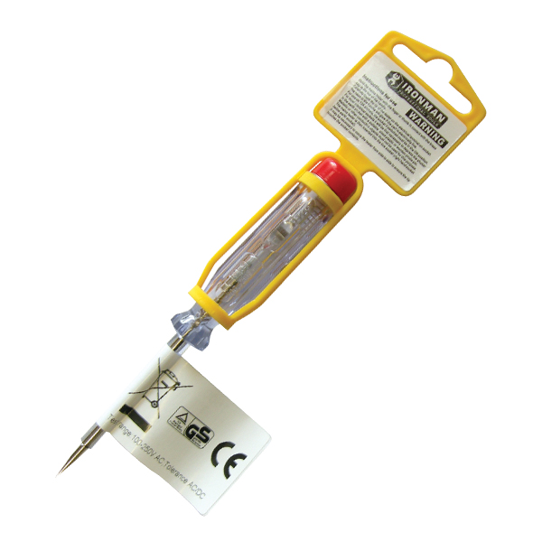 1600 Mains / Voltage Tester with Pocket Clip 5 Inch Selectric UK