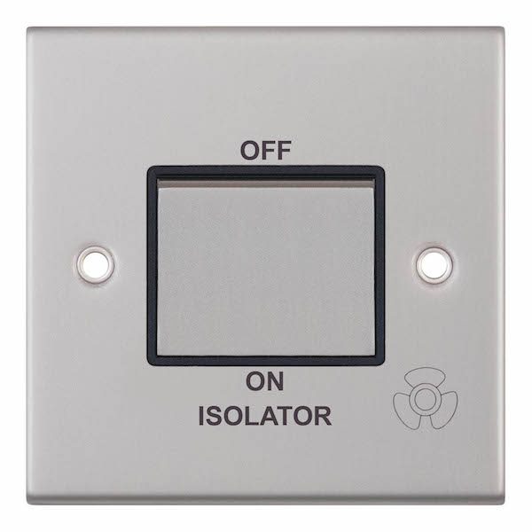 DSL208 10 Amp 3 Pole Fan Isolator Switch XRated Selectric UK