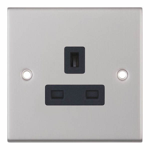 DSL219 1 Gang 13 Amp Socket Unswitched Selectric UK